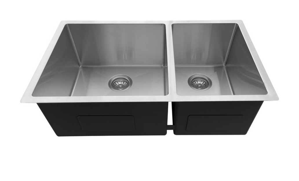 HU3219O Undermount Double Bowl Stainless Steel Sink For Kitchen