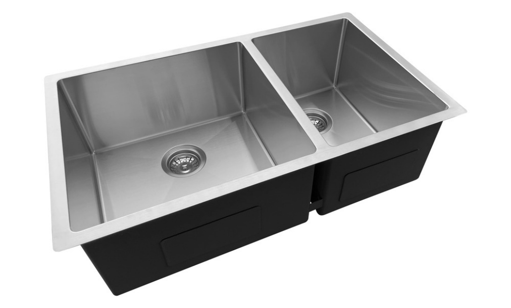 HU3219O Undermount Double Bowl Stainless Steel Sink For Kitchen