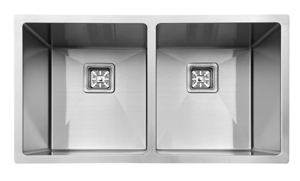 HU3318H Undermount Double Bowl Stainless Steel Sink For Kitchen