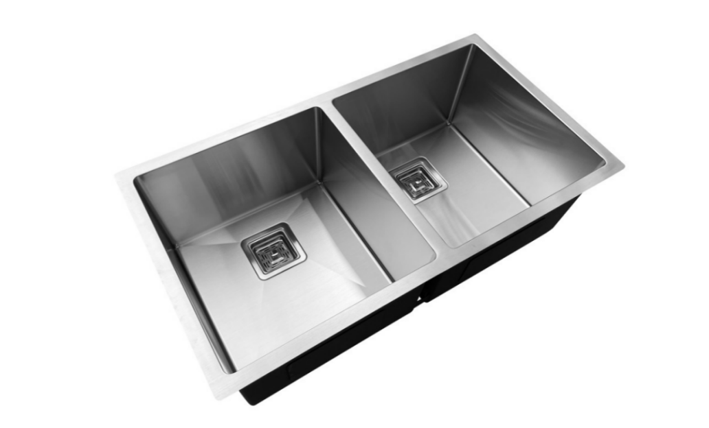 HU3318H Undermount Double Bowl Stainless Steel Sink For Kitchen