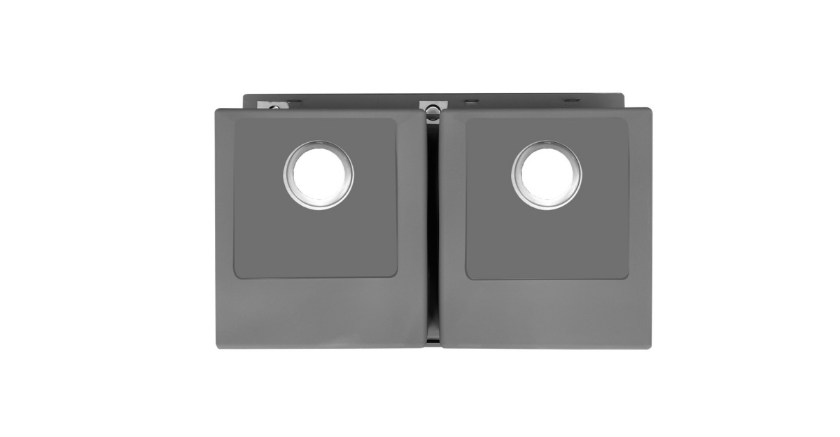 3322D Topmount Double Bowl Stainless Steel Workstation Sink For Kitchen