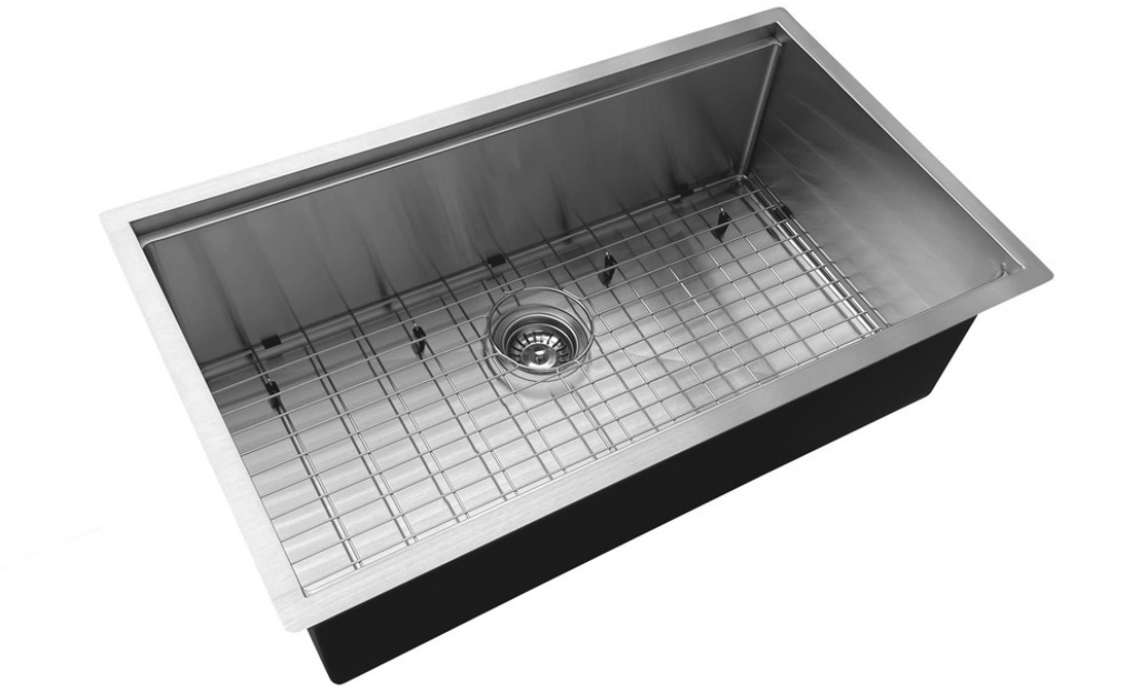 3219S Undermount Single Bowl Stainless Steel Workstation Sink For Kitchen