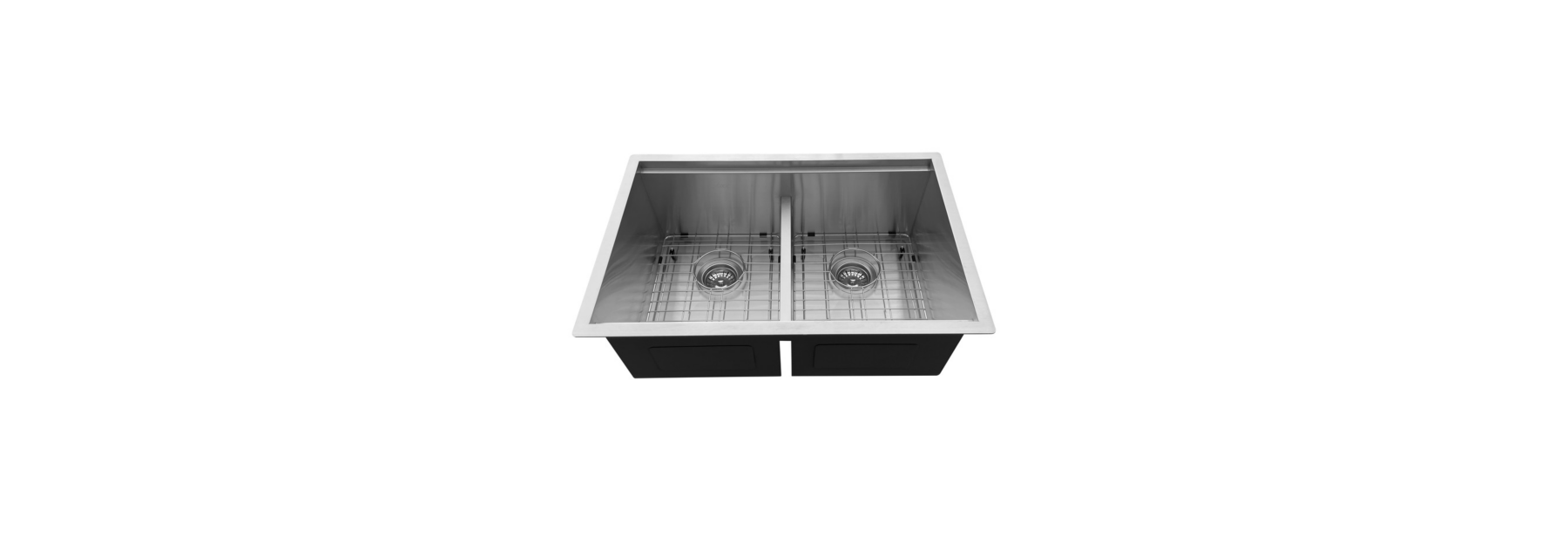2819D Undermount Double Bowl Stainless Steel Workstation Sink For Kitchen