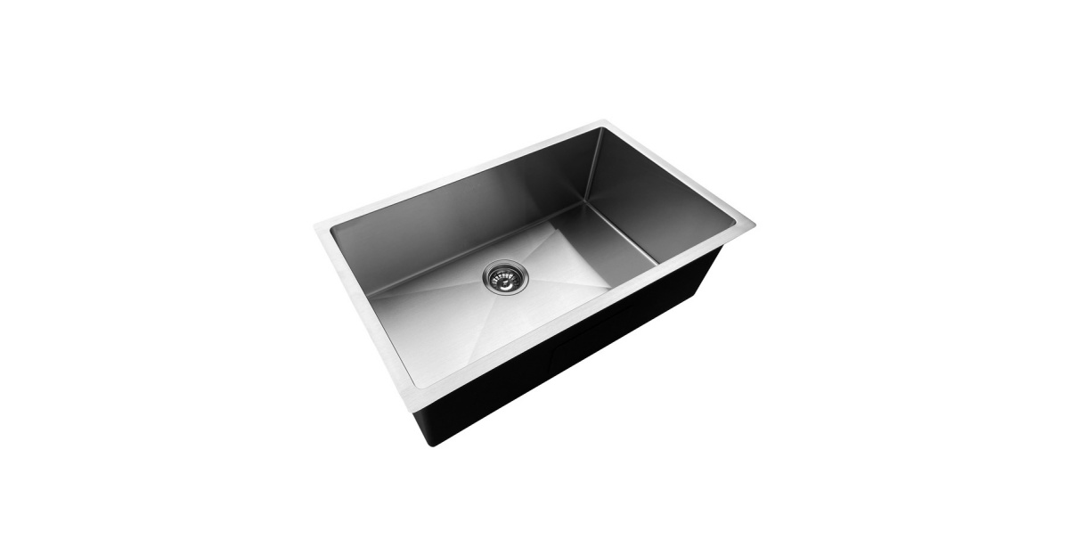 HU3018S Undermount Single Bowl Stainless Steel Sink For Kitchen