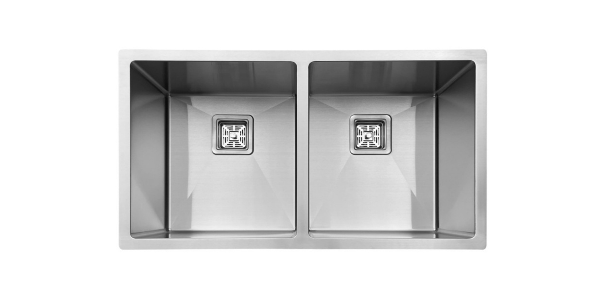 HU3218H Undermount Double Bowl Stainless Steel Sink For Kitchen