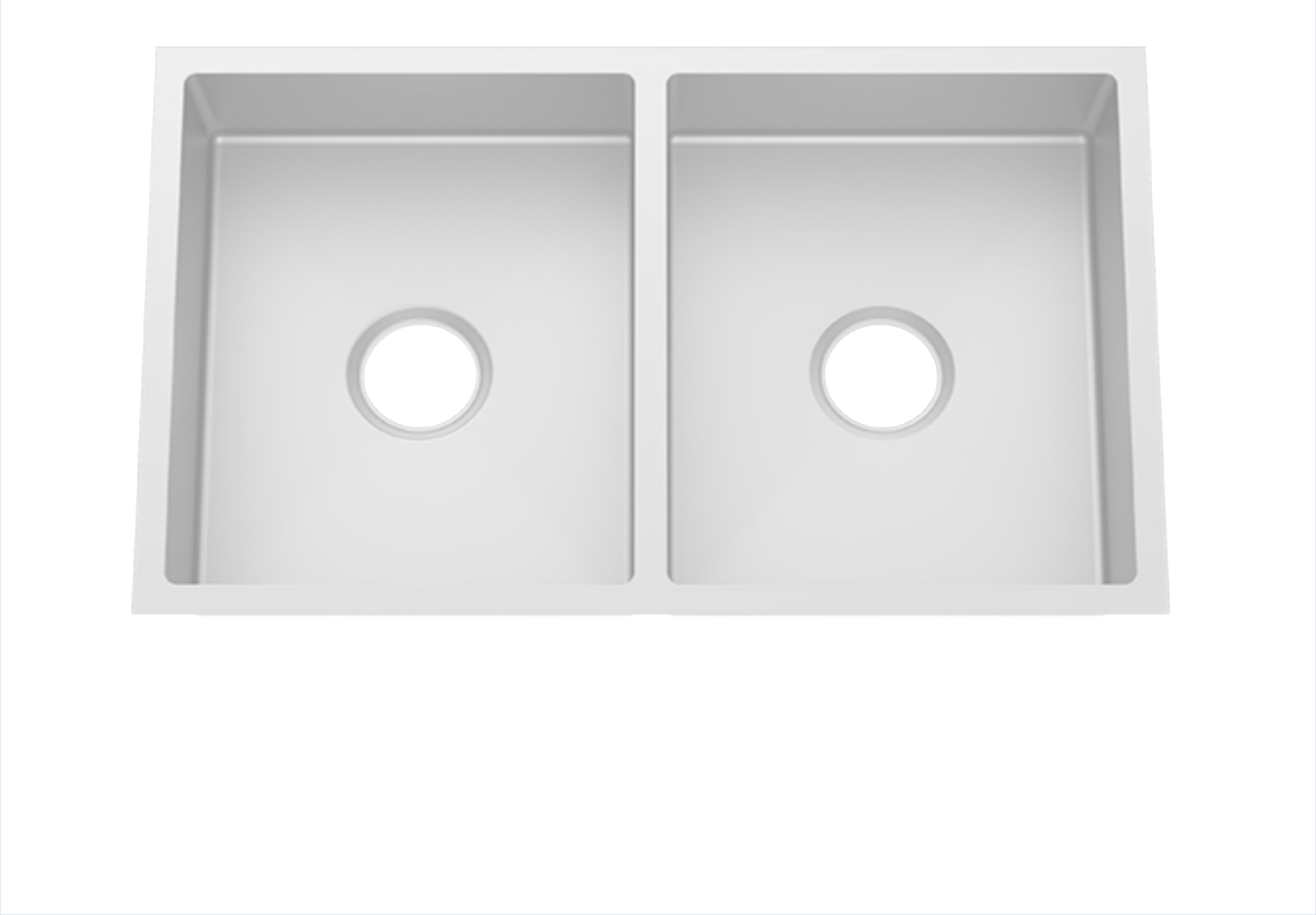 HU3118H Undermount Double Bowl Stainless Steel Sink For Kitchen