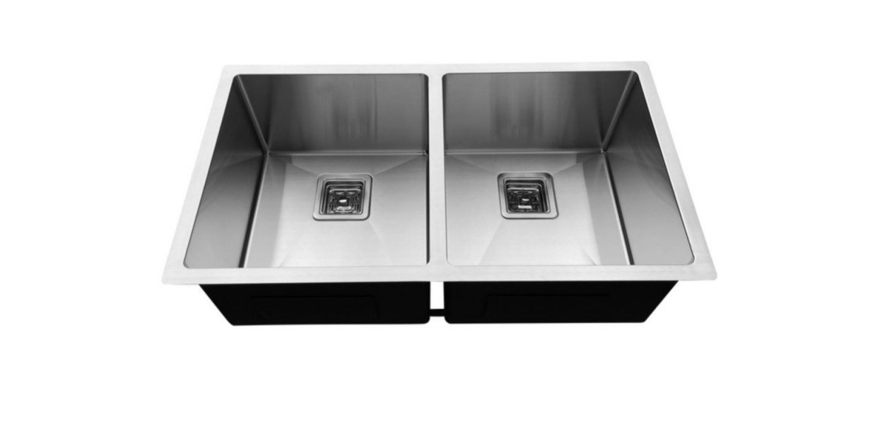 HU3218H Undermount Double Bowl Stainless Steel Sink For Kitchen
