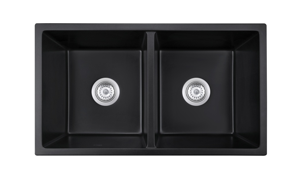 BLM-GU7845D Undermount Double Bowl Quartz Sink For Kitchen