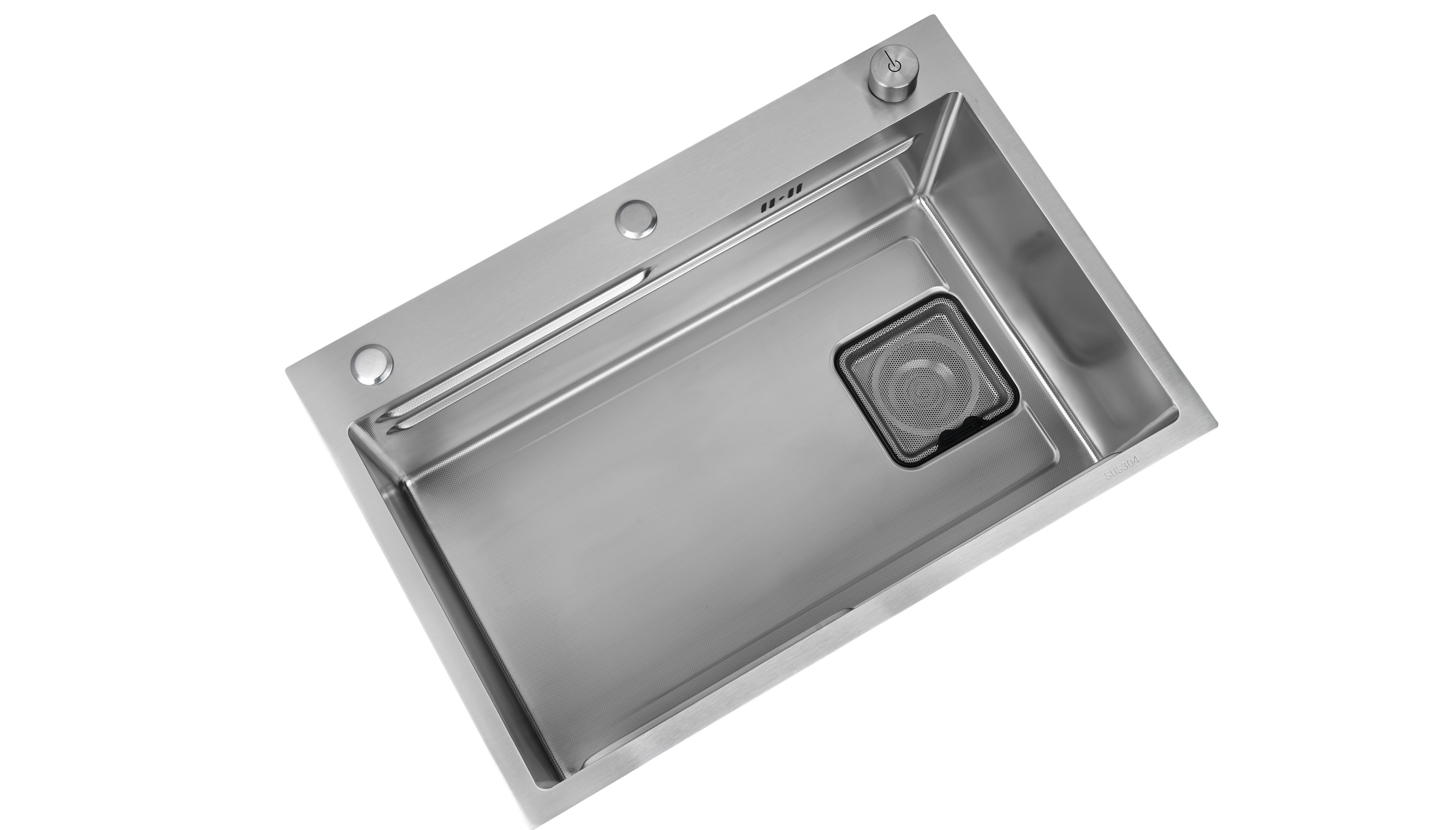 P30-7546 Topmount Single Bowl Stainless Steel Sink For Kitchen
