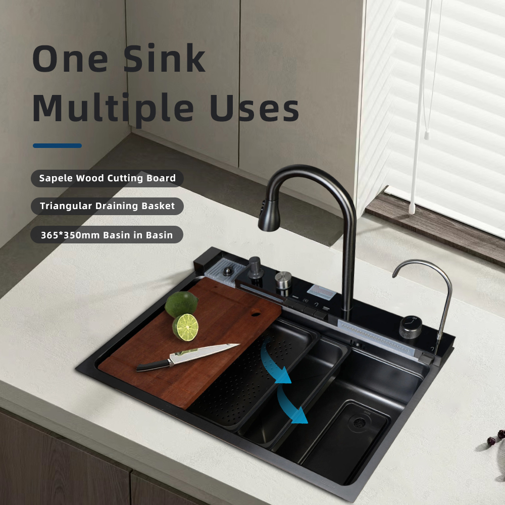 Whale2918S Topmount Single Bowl Stainless Steel Sink For Kitchen