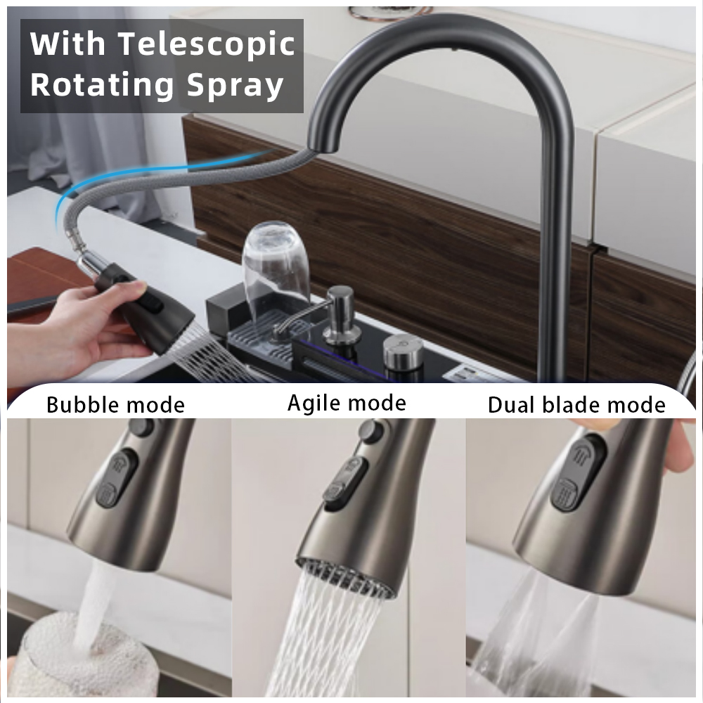 Whale2918S Topmount Single Bowl Stainless Steel Sink For Kitchen