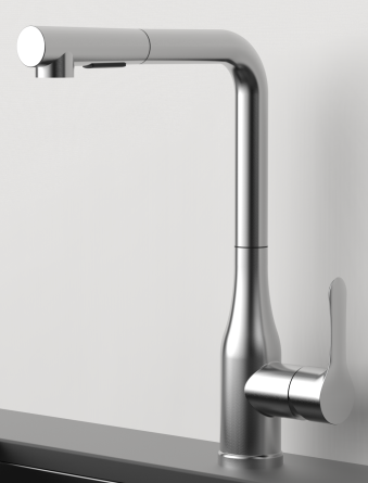 SK-2068X Pull Down Stainless Steel Kitchen Faucet
