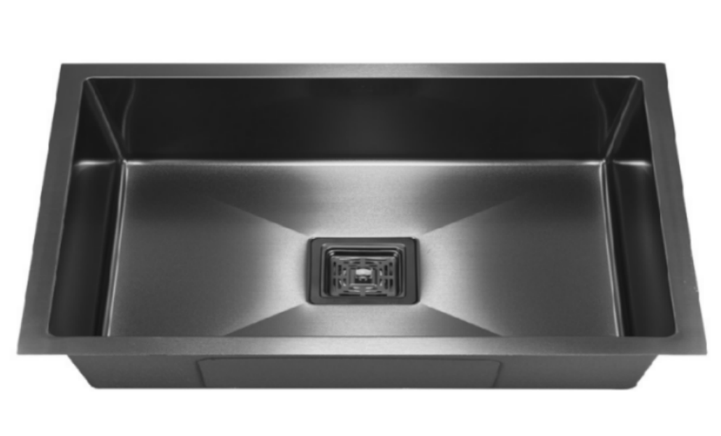 850*450*220mm Hot Sale Custom Size Color Sink Manufacturer Single Bowl Kitchen Sink Handmade Sink