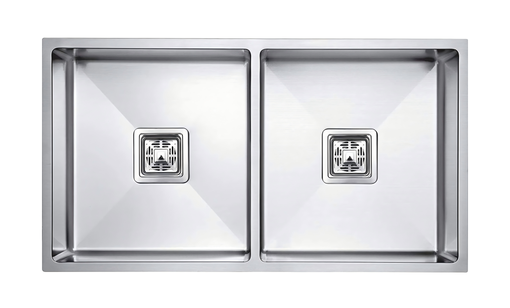 820*450*220mm Hot Sale Custom Size Color Sink Manufacturer Double Bowl Kitchen Sink Handmade Sink